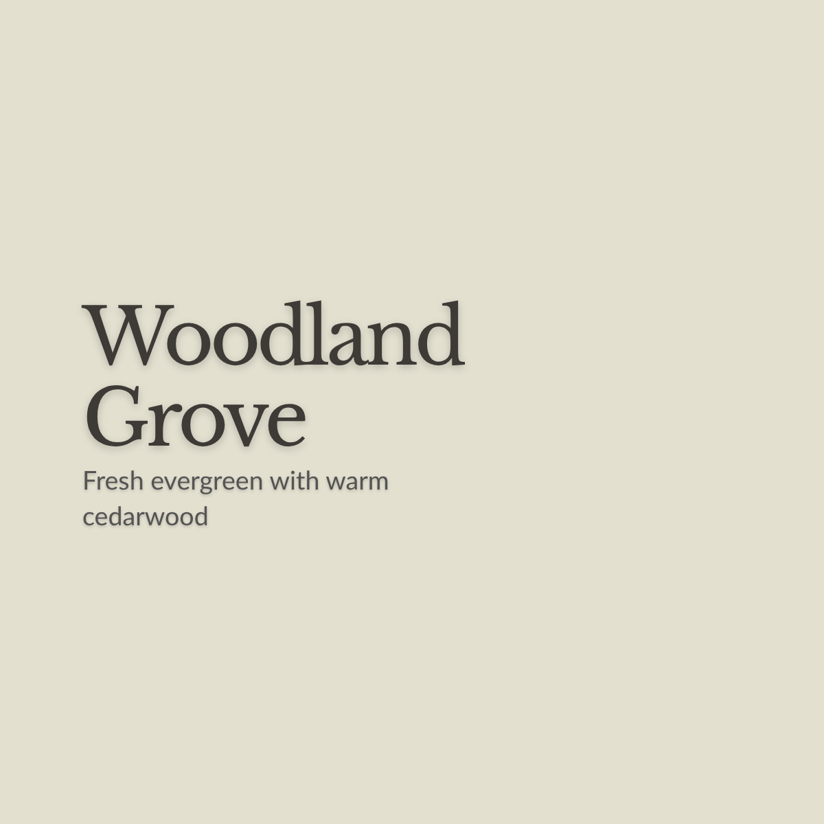 Woodland Grove Bar Soap