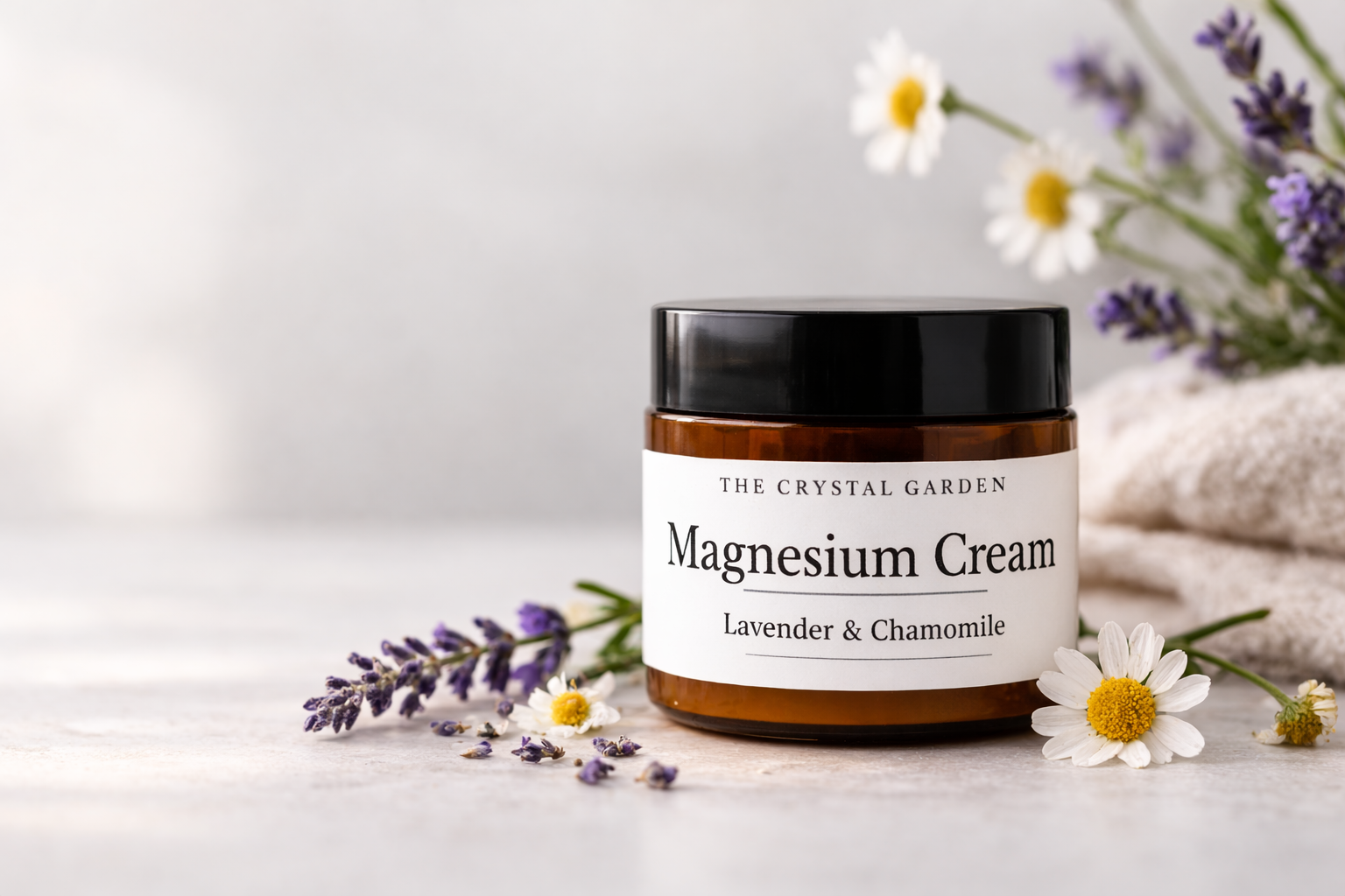 Magnesium Cream | Lavender & Chamomile