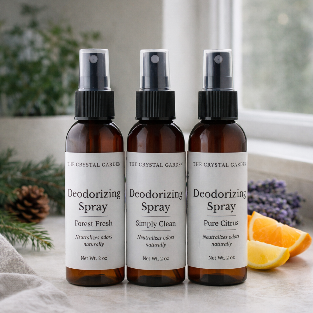 Deodorizing Spray 3-Pack | Essential Oil Air Freshener Set