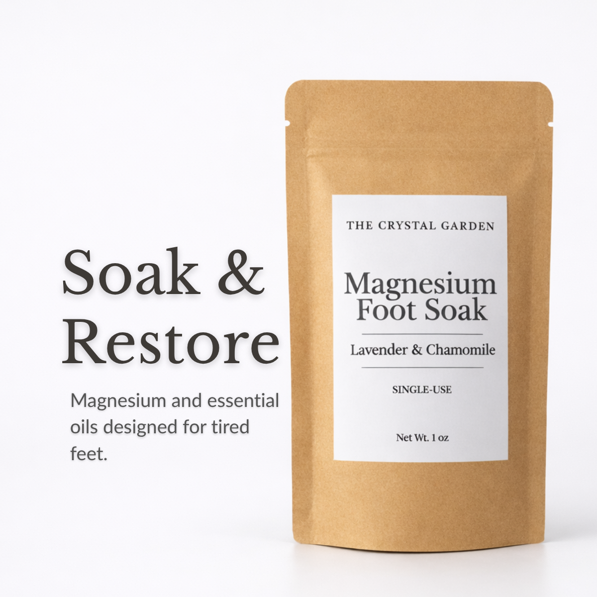 Magnesium Foot Soak | Lavender & Chamomile