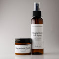 Unscented Magnesium Spray & Cream Set