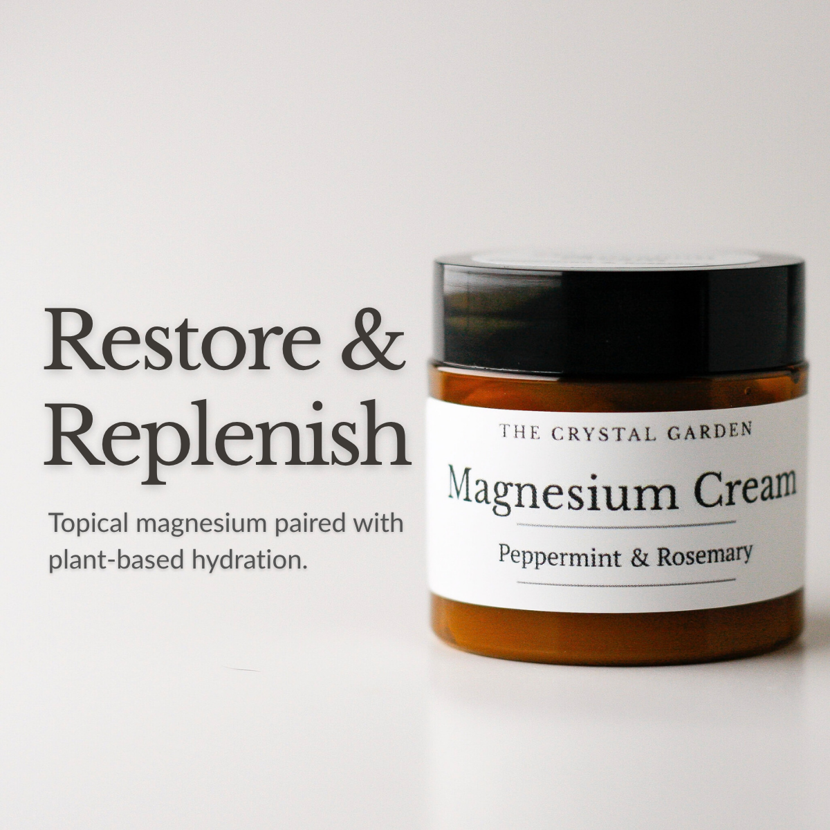 Magnesium Cream | Peppermint & Rosemary