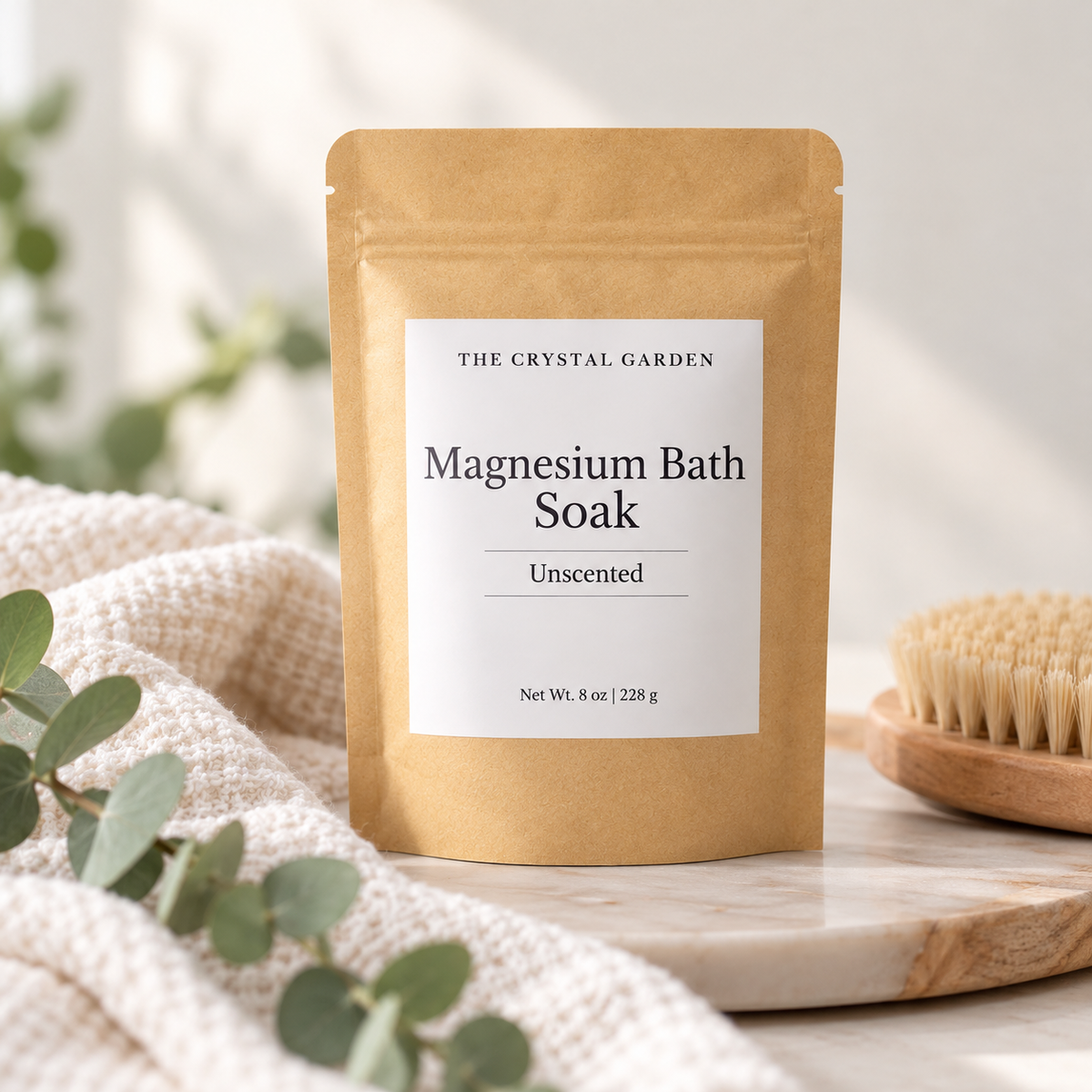 Magnesium Bath Soak | Unscented